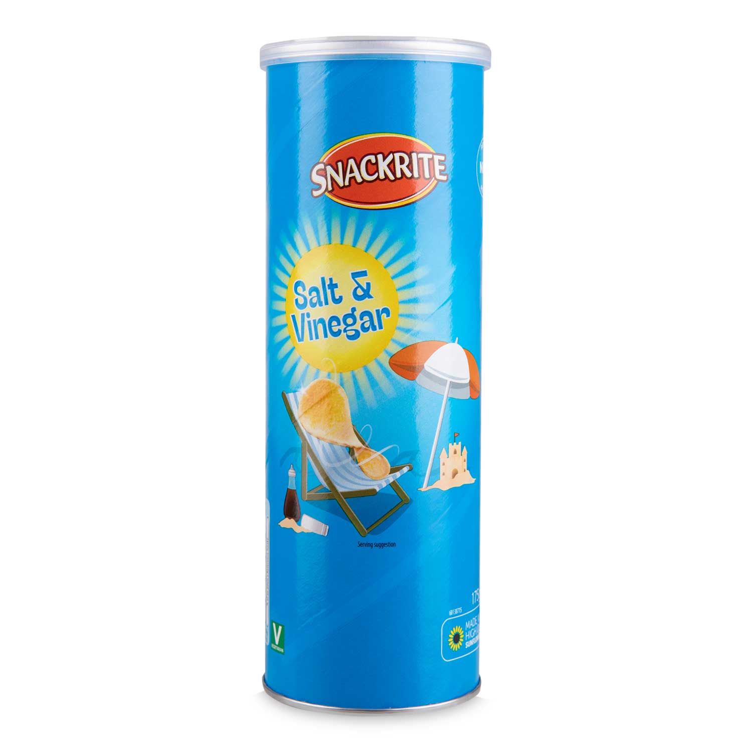 Salt & Vinegar Stackers 175g Snackrite